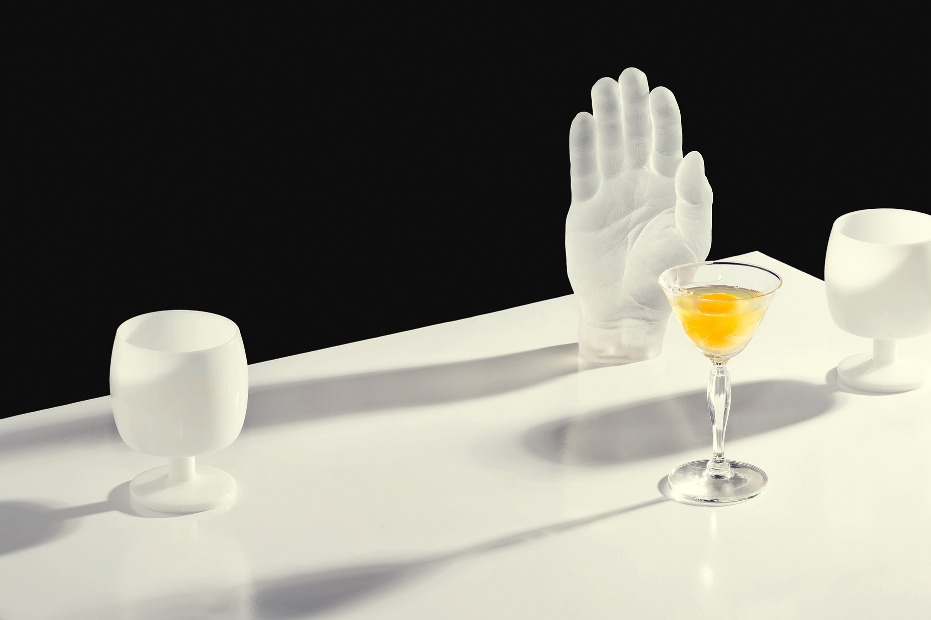 Hand and Egg Still Life